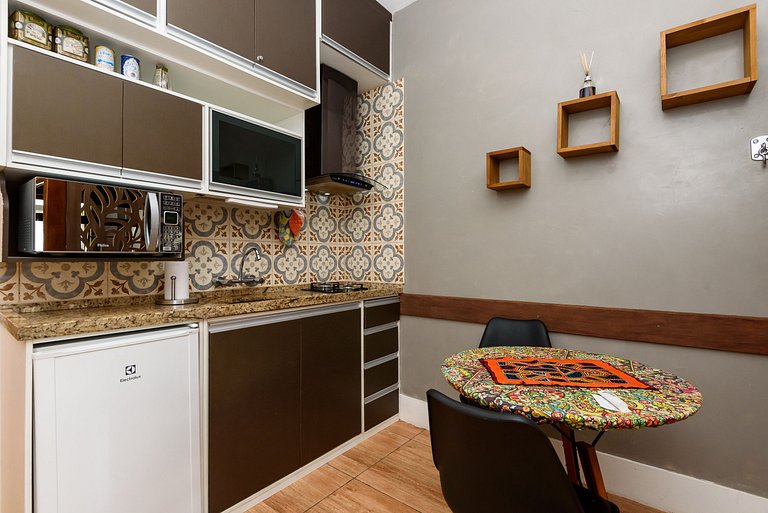 Loft entre Copacabana e Ipanema frente al metro