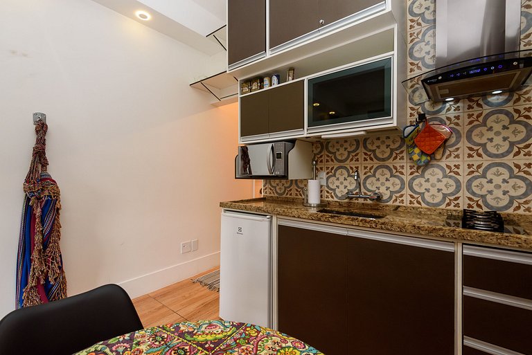 Loft entre Copacabana e Ipanema frente al metro