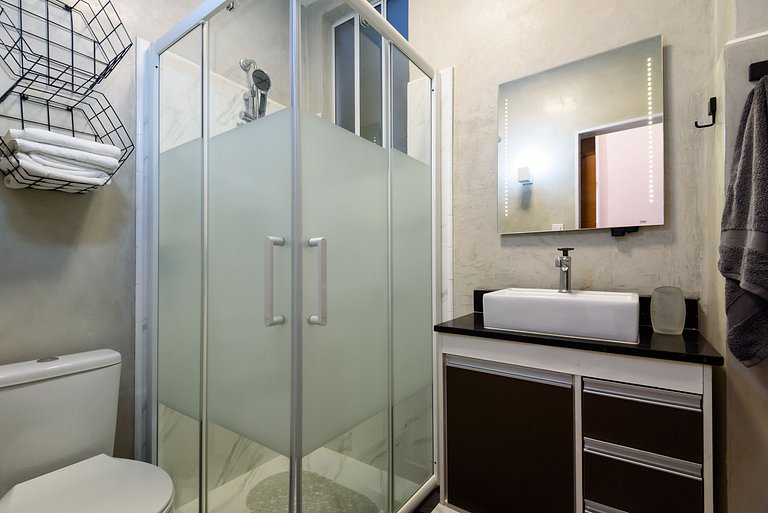 Loft entre Copacabana e Ipanema frente al metro