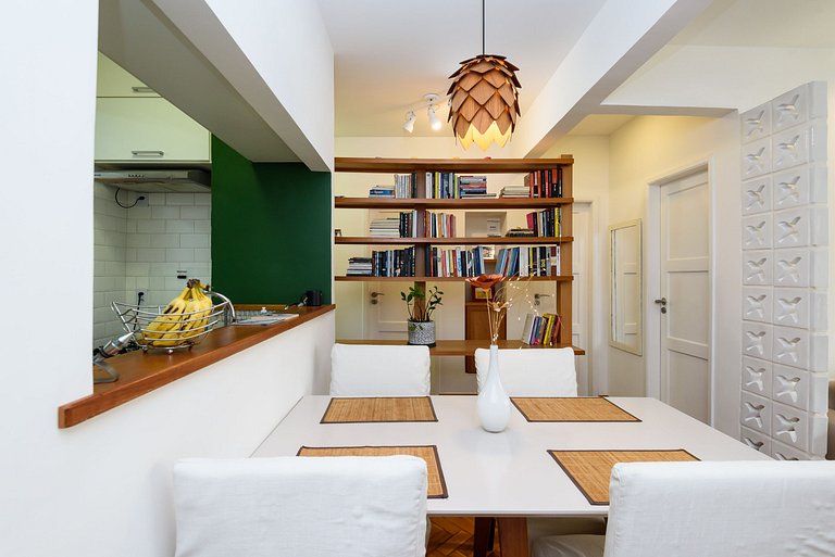 Ensolarado e charmoso no Leblon