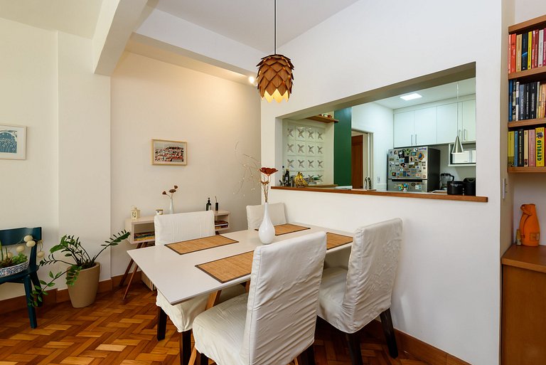 Ensolarado e charmoso no Leblon