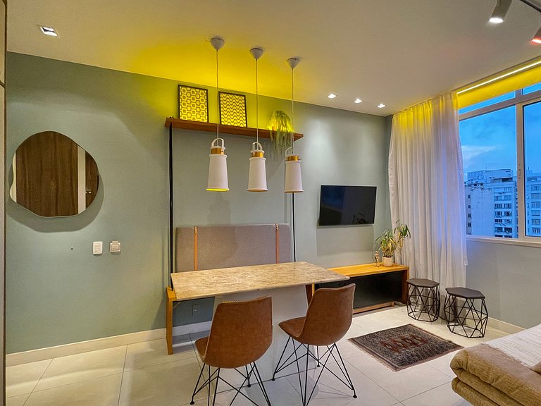 Green view, design between Ipanema and Copacabana