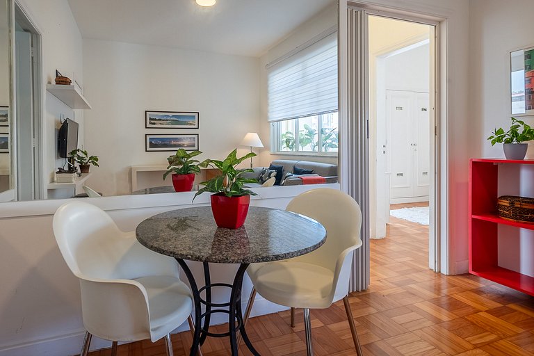 Dos habitaciones con vistas al Cristo, en el corazón de Lebl