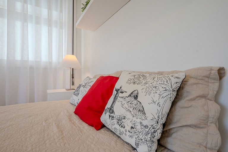 Dos habitaciones con vistas al Cristo, en el corazón de Lebl