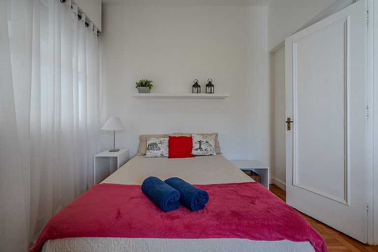 Dos habitaciones con vistas al Cristo, en el corazón de Lebl