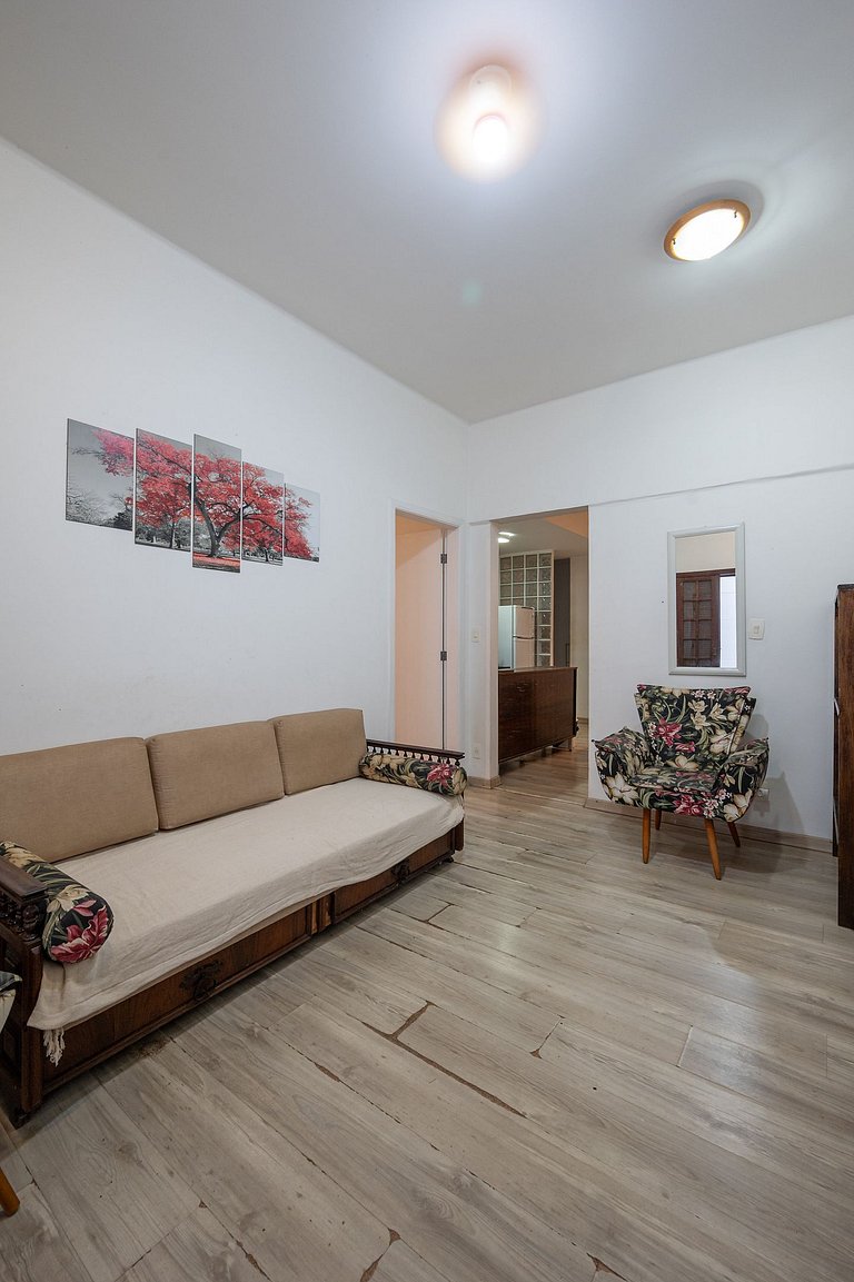 Apartamento en Copacabana con zona exterior