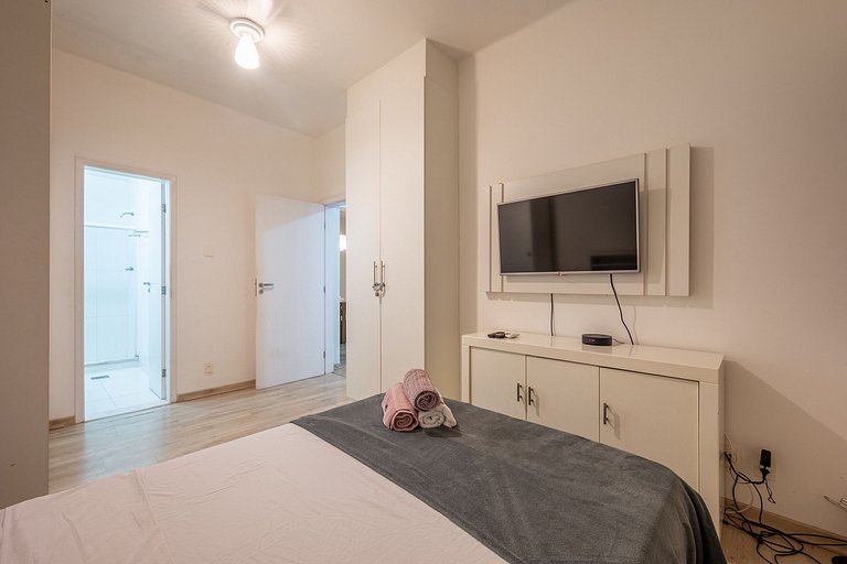 Apartamento en Copacabana con zona exterior