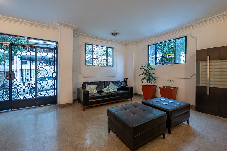 Apartment in Copacabana with outdoor area