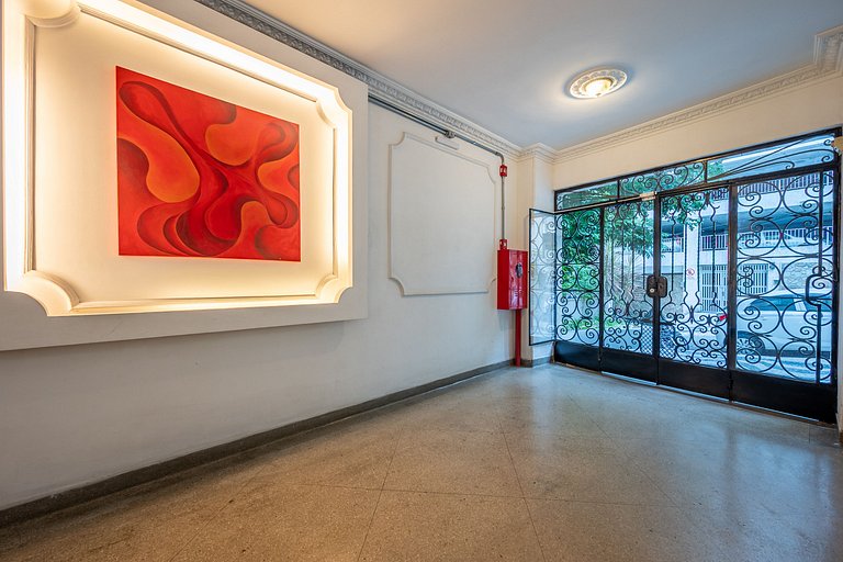 Apartamento en Copacabana con zona exterior