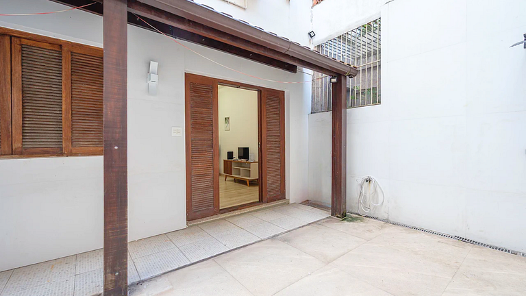 Ap in Copacabana with outdoor area