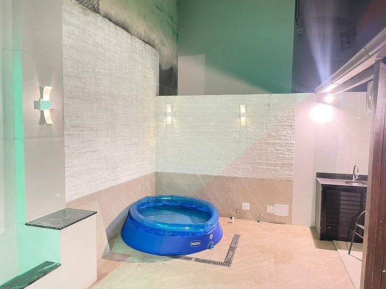 Apartamento en Copacabana con zona exterior