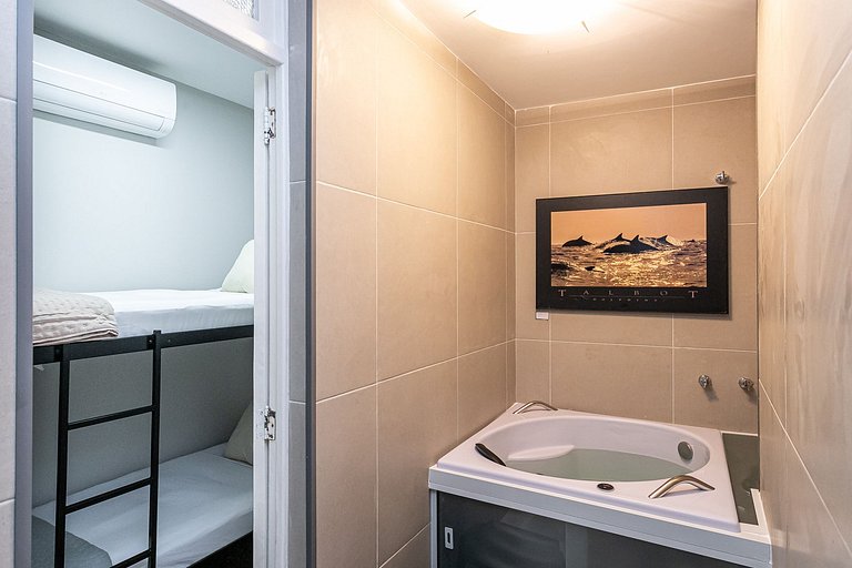 Vista Verde com Hidromassagem próximo a praia