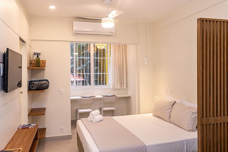 Studio Elegante a 1 Min da Praia de Copacabana