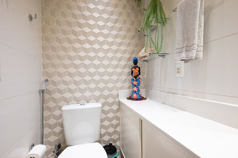 3 minutos a pie de la playa de Ipanema y Leblon