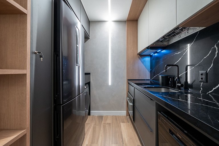 3 minutos a pie de la playa de Leblon, vista verde