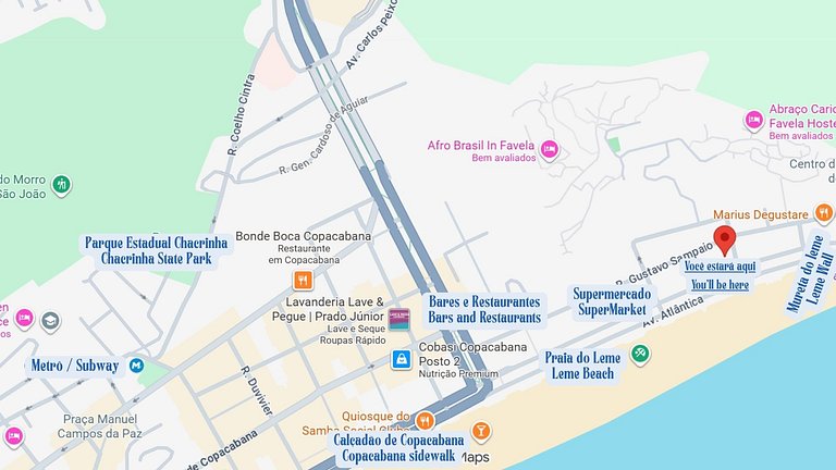 Piso en la Avenida Atlântica