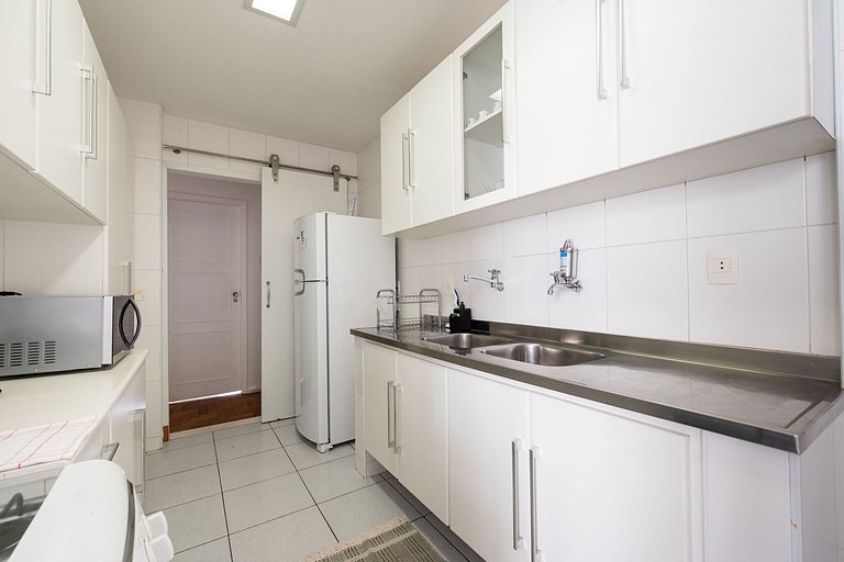 Junto a la playa en Ipanema y metro