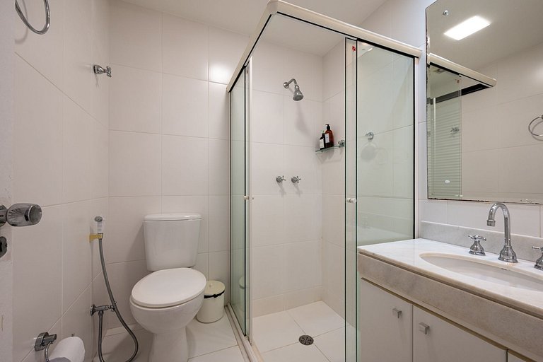 next to the beach in Ipanema and subway