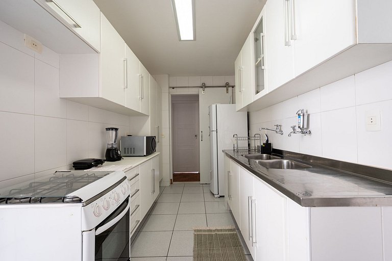 Junto a la playa en Ipanema y metro