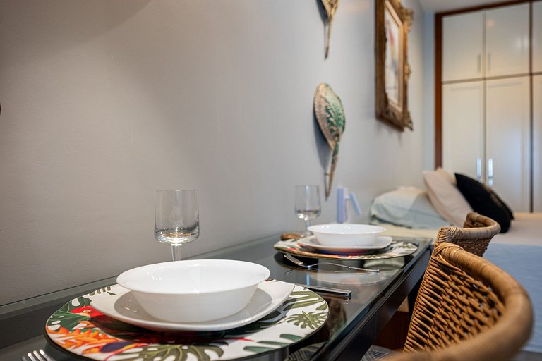 Versátil con piscina, sauna y gimnasio en Arpoador