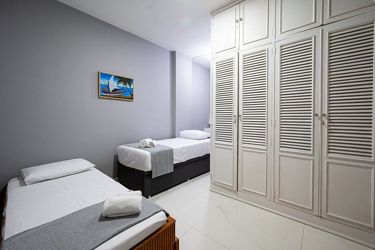 2 quartos perto da Praia de Copacabana