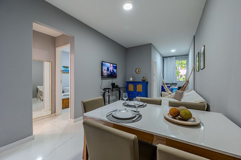 2 quartos perto da Praia de Copacabana