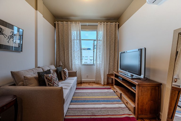 On the Copacabana beach block