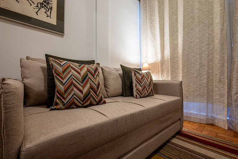 Na quadra da praia de Copacabana