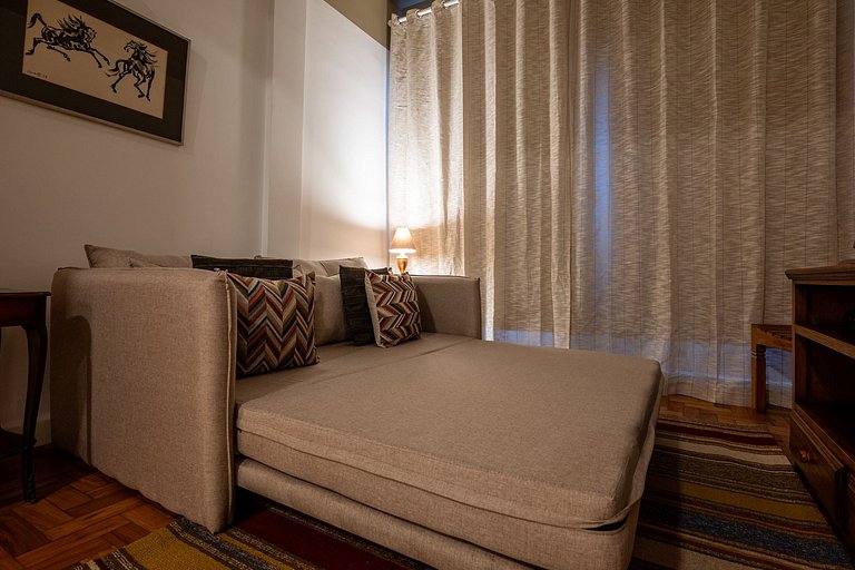 On the Copacabana beach block