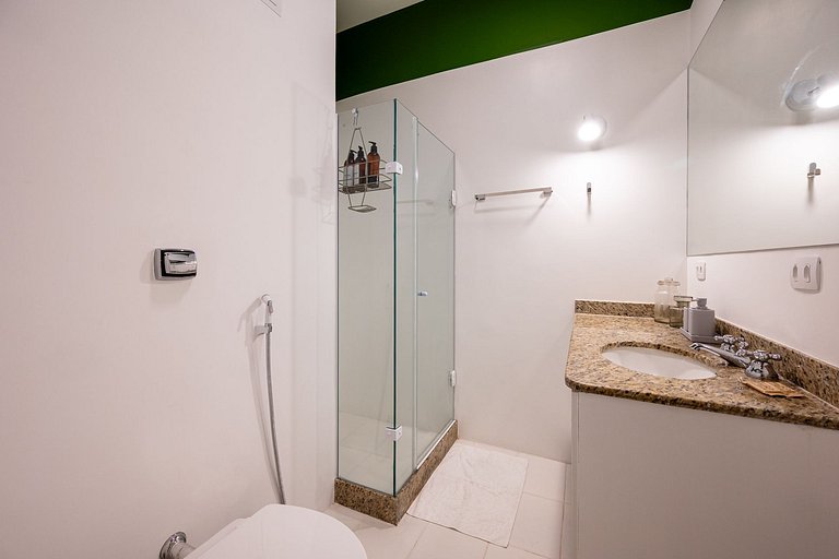 En la playa de Copacabana