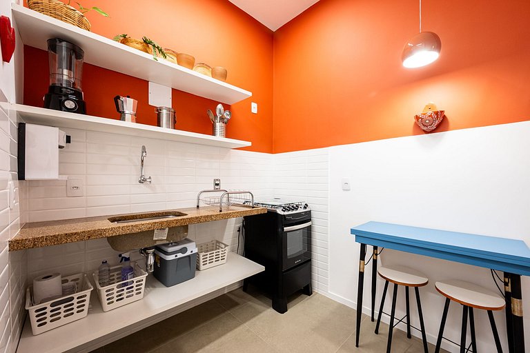 On the Copacabana beach block