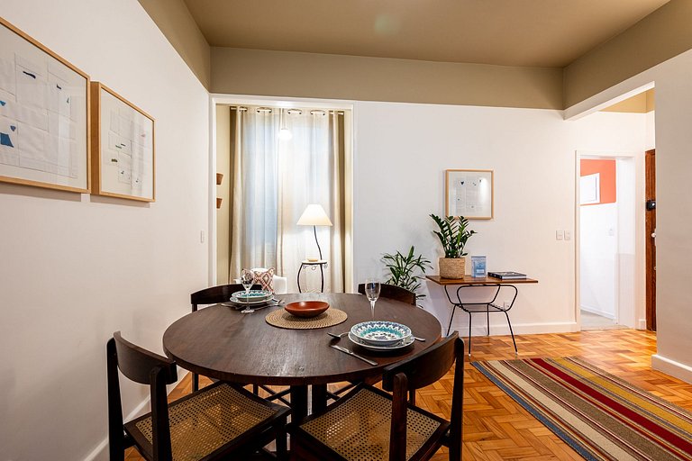 En la playa de Copacabana