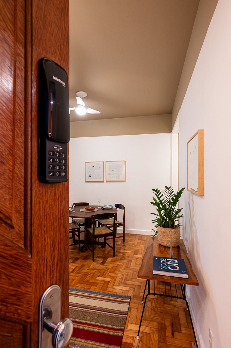 On the Copacabana beach block