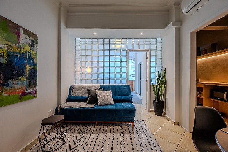 Puesto 6, a 3 minutos de la Playa de Copacabana.