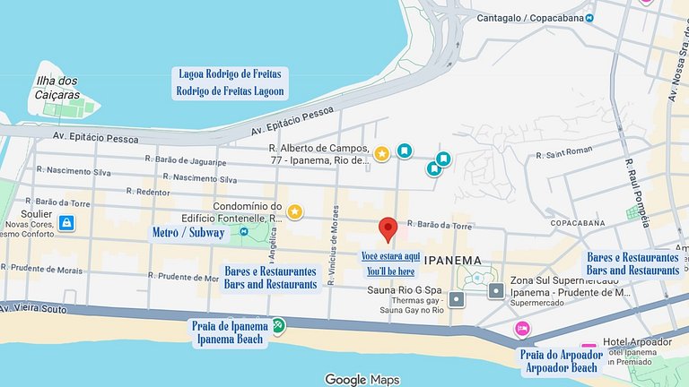 Apartamento Farme de Amoedo – Ipanema