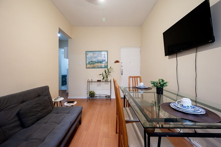 Dormitorio y sala de estar tranquilos en el corazón de Copac