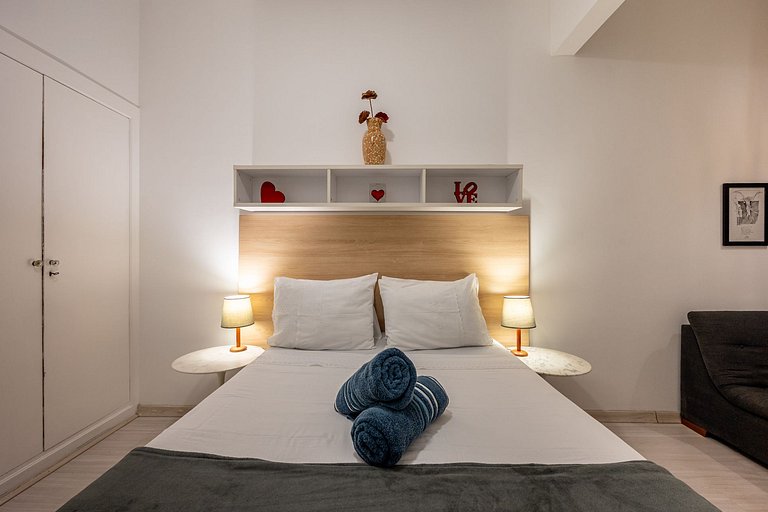 Cozy apartment 650m from Copacabana Beach