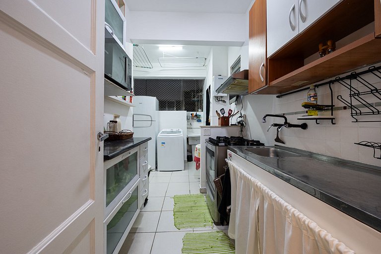 2 quartos a 650m da Praia de Copacabana e do metro