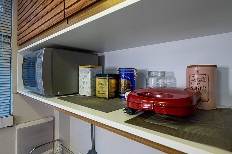 A dos cuadras de la Playa de Leblon, cerca del centro comerc