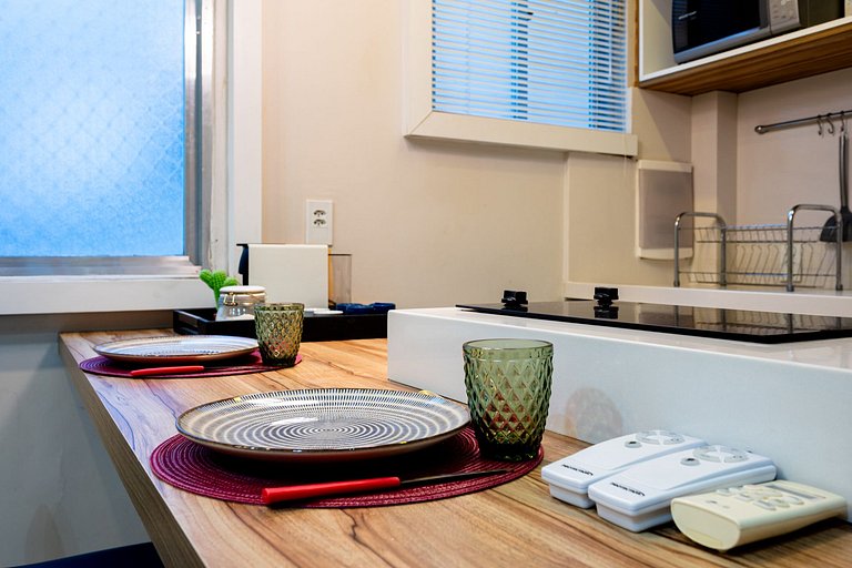 Duas quadras da praia do Leblon, perto do shopping