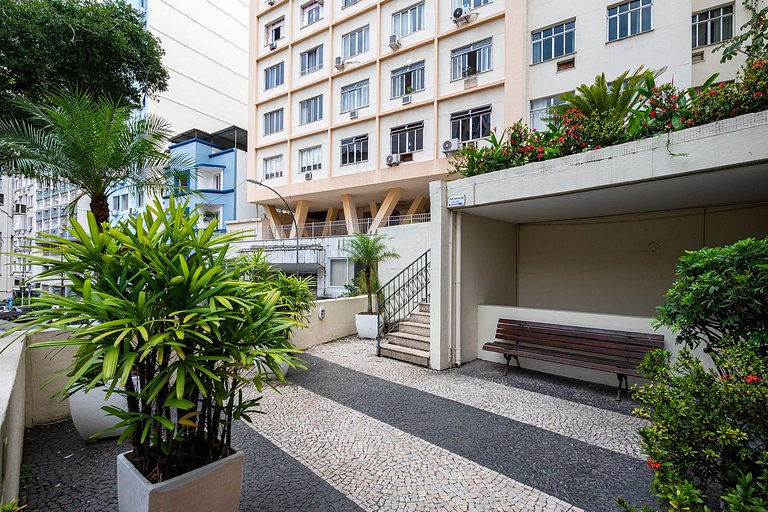 Apartamento com suíte em Copacabana