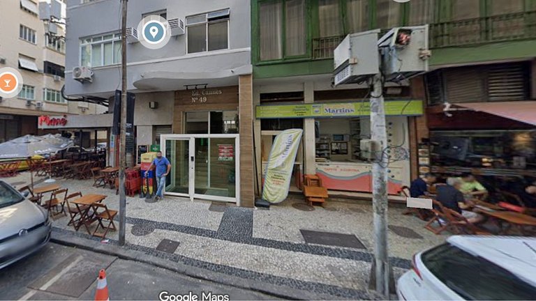 Studio on Copacabana beach block