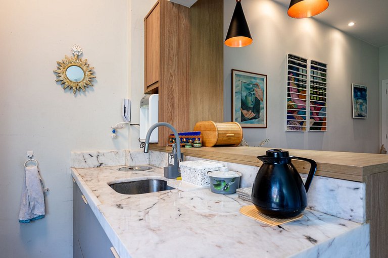 Flat at Ipanema's beach/ Lagoa