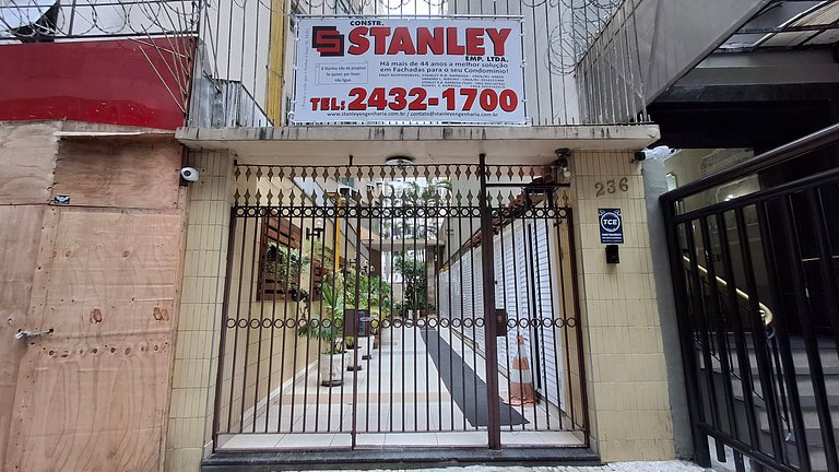 Studio Elegante a 1 Min da Praia de Copacabana