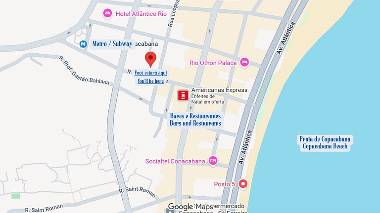 Refúgio Moderno e Equipado em Copacabana