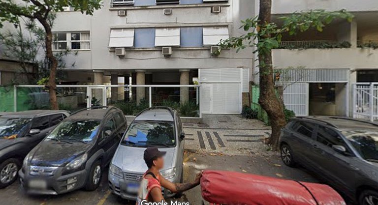 3 quartos e suíte no Leme com vista parcial mar