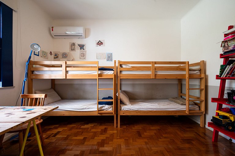 3 Quartos no Leblon próx. a Praia