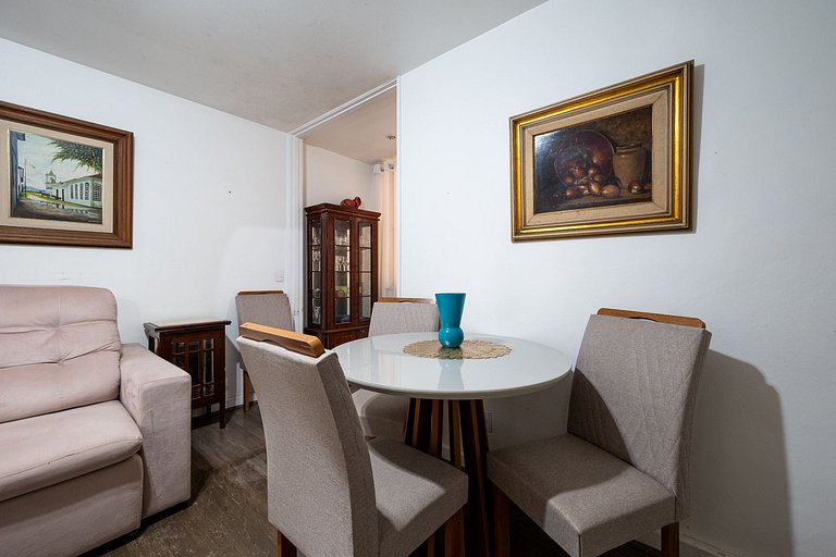 Prime location just one block from the beach