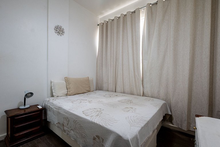 Localização privilegiada na quadra da praia