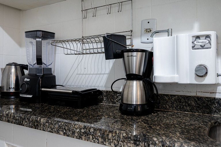 Localização privilegiada na quadra da praia